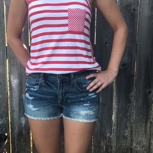 American Eagle jean shorts